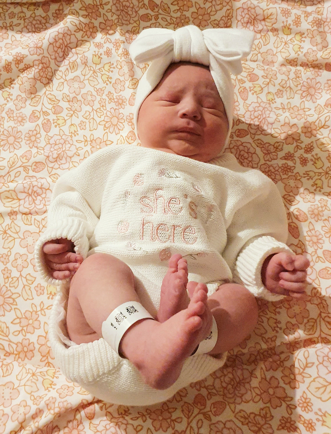 Announcing the arrival of our rainbow baby, Daisy!
